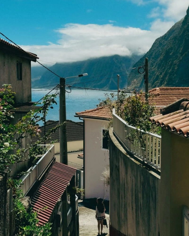 Narrow Streets of Seixal, Madeira