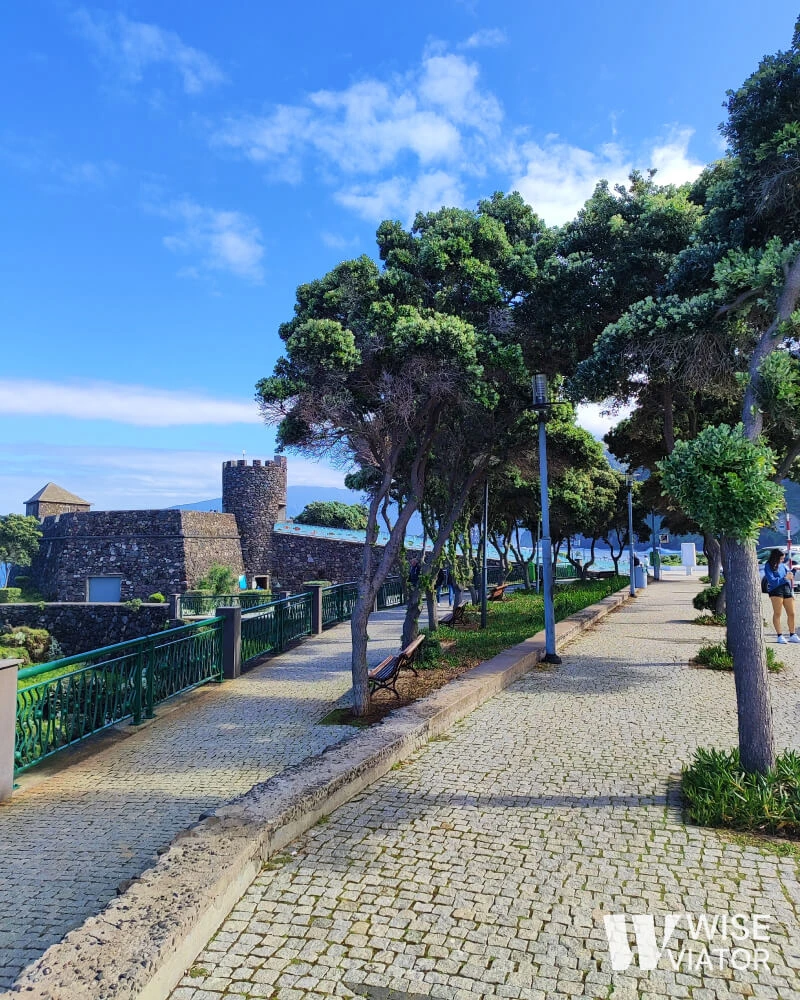 Porto Moniz Aquário da Madeira and Forte de São João Baptista and parking